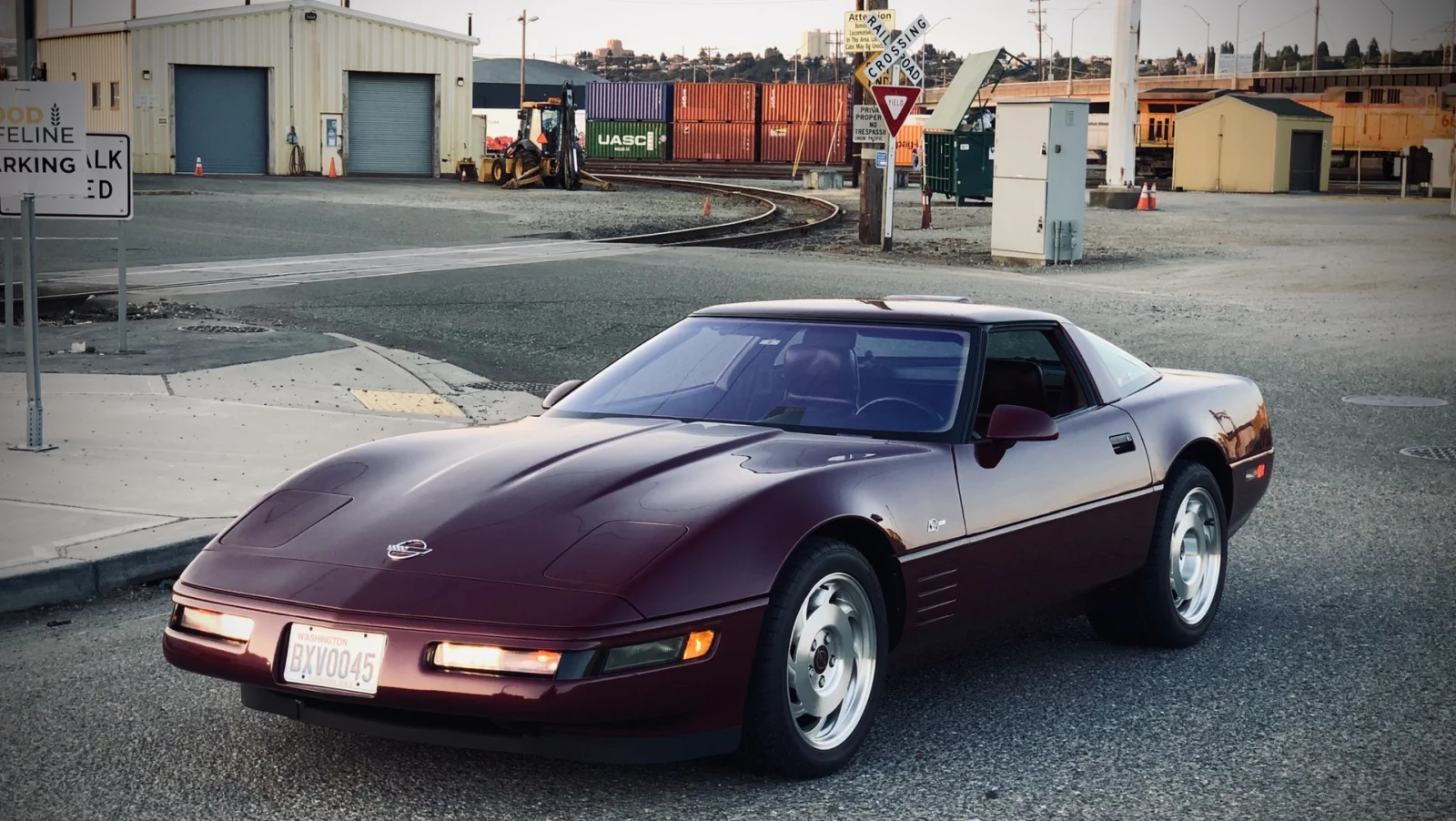Click to Enlarge-Esc to Close Corvette Generations/C4/C4 1993 Front 50th-Anniversary-ZR-1.webp